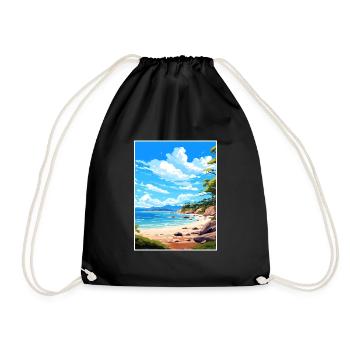 Parc national d’Abel Tasman Nouvelle-Zélande Souvenir - Sac de sport léger - noir - Devant