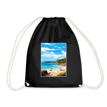 Parc national d’Abel Tasman Nouvelle-Zélande Souvenir - Sac de sport léger - noir - Devant