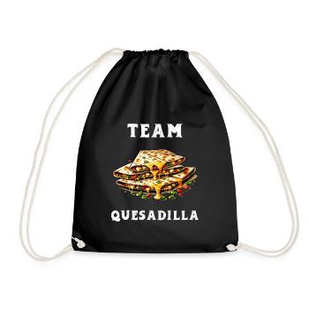 Team Quesadilla Mexico - Drawstring Bag - black - Front