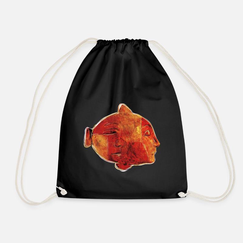 FISCH - Turnbeutel - Schwarz