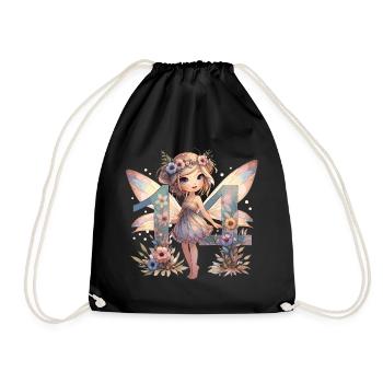 14 ans fée elfe mignon cadeau d’anniversaire - Sac de sport léger - noir - Devant