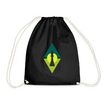 Stratégie du joueur d’échecs - Sac de sport léger - noir - Devant