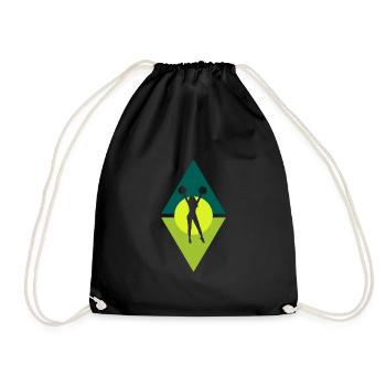 Pom-pom girl pom-pom girl - Sac de sport léger - noir - Devant