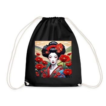 Asian Beauty #12 - Sac de sport léger - noir - Devant