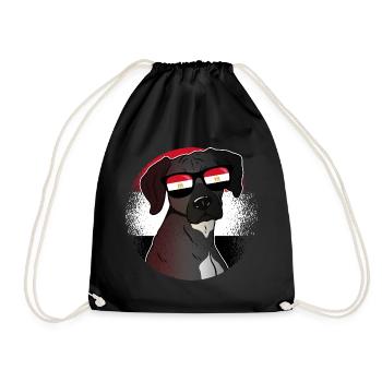 Egypt - Drawstring Bag - black - Front