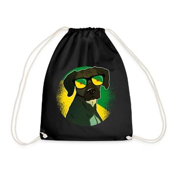 Guyane française - Sac de sport léger - noir - Devant