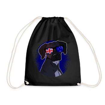 Nouvelle Zélande - Sac de sport léger - noir - Devant