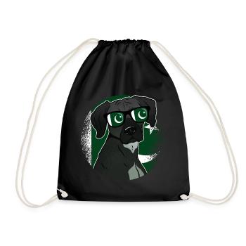 Pakistan - Drawstring Bag - black - Front
