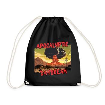 Rêve éveillé apocalyptique - Sac de sport léger - noir - Devant