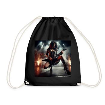 The Essence of Heavy Metal - Drawstring Bag - black - Front