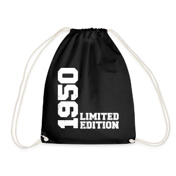 Cadeau Anniversaire Millésime 1950 Classique 1950 - Sac de sport léger - noir - Devant