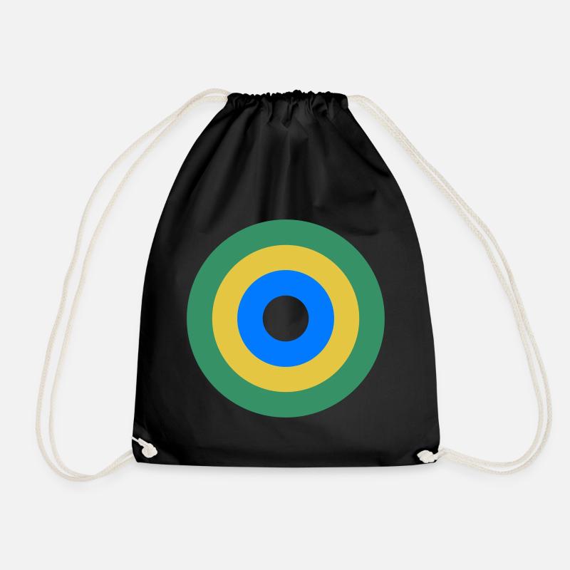 Evil-Eye Focus - Drawstring Bag - black
