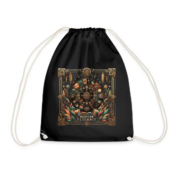Astro Nouveau Mexican Luxe - Drawstring Bag - black - Front