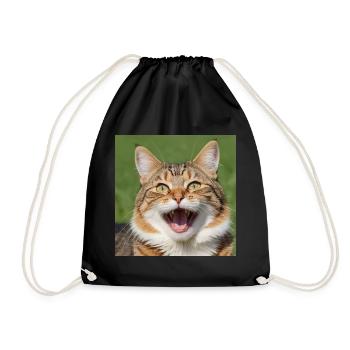 Chat - Sac de sport léger - noir - Devant