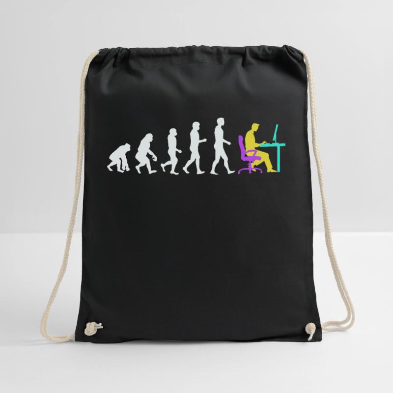 Developer Evolution Computergeek Open Source Drawstring Bag
