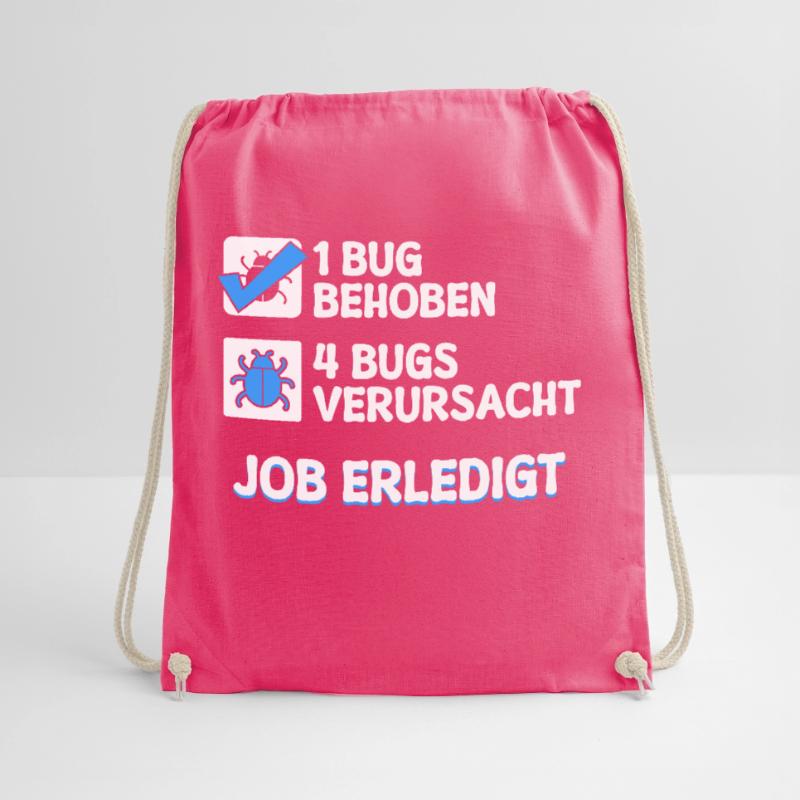 Developer Coden Skripting Bugs Debug Bugfixing Turnbeutel