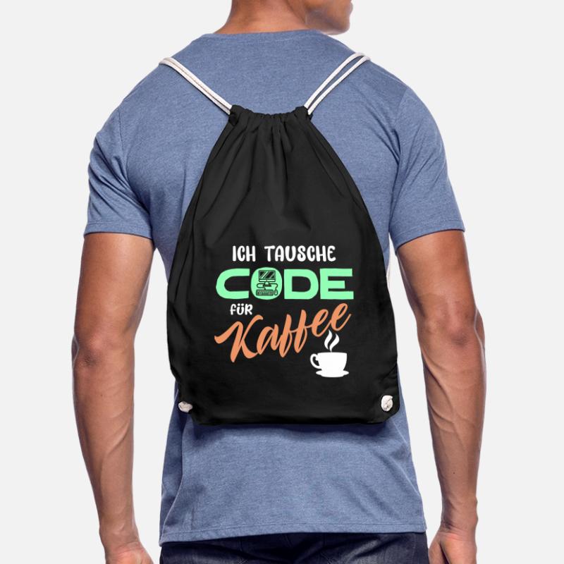 Code Developer Statement Programmierer Computer Turnbeutel