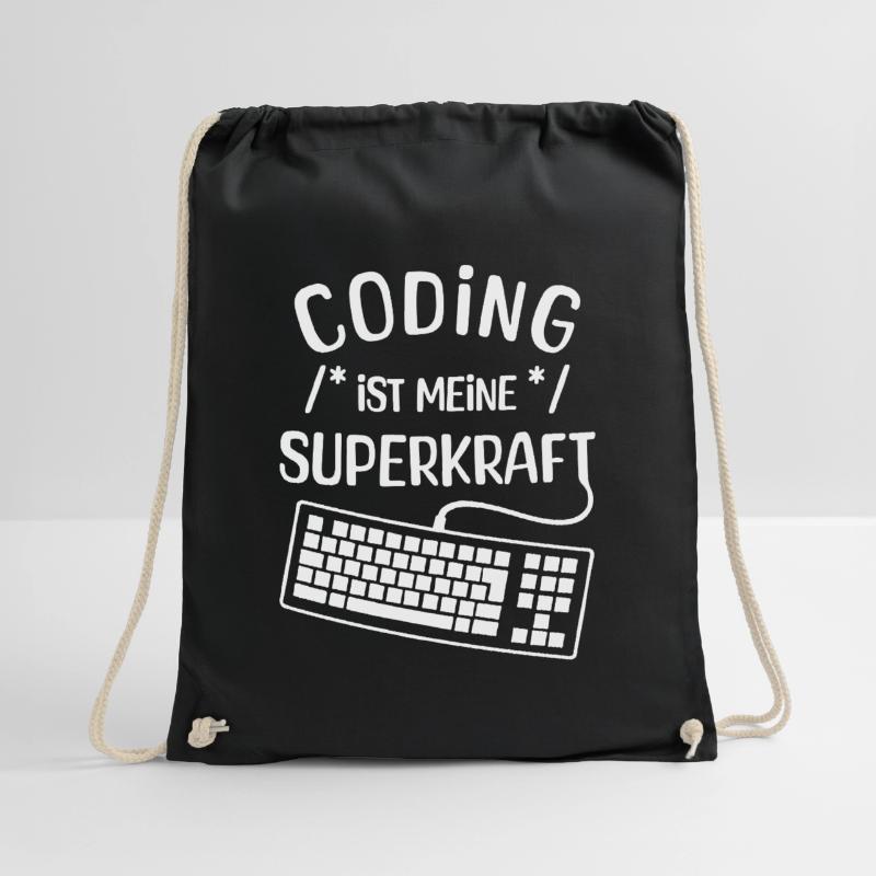 Code Skripting Statement Computerfreak Developer Turnbeutel