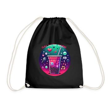 Délice galactique du boba - Sac de sport léger - noir - Devant