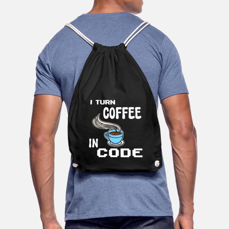 Developer Computergeek Statement Programmer Drawstring Bag