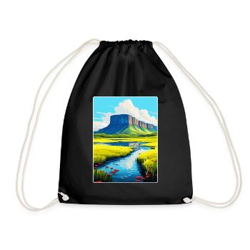 Ben Bulben Irland UK Vintage Reiseposter WPA - Turnbeutel - Schwarz - Vorne