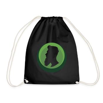 Barbe, Moustache, Novembre - Sac de sport léger - noir - Devant