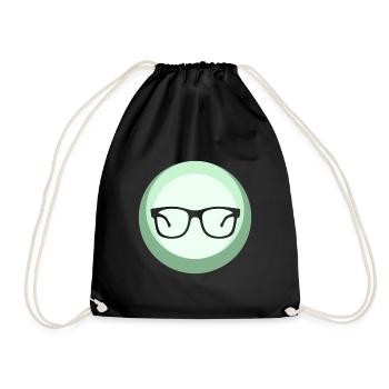 Bookworm Littérature Roman - Sac de sport léger - noir - Devant