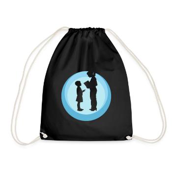 Primary school teachers - Drawstring Bag - black - Front