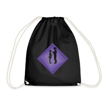 Institutrice : Rentrée - Sac de sport léger - noir - Devant