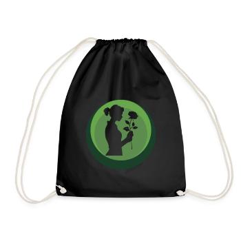 Fleuriste Hobby Jardinier Flower Power - Sac de sport léger - noir - Devant