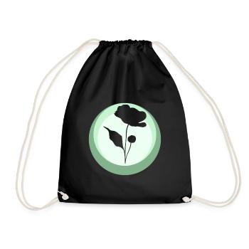 Florist Garden Hobby Gardener - Drawstring Bag - black - Front