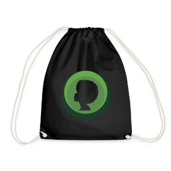 Afro Beat Groove - Sac de sport léger - noir - Devant