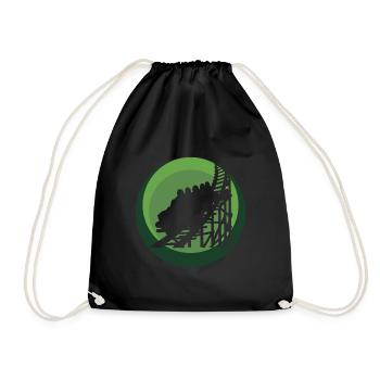 Montagnes russes Lukas rollercoaster - Sac de sport léger - noir - Devant