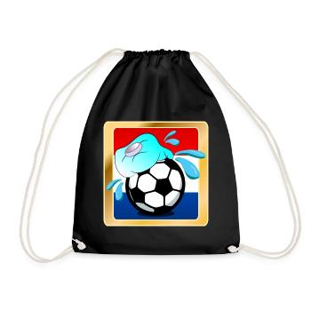HOLLAND - FOOTBALL HOT SUMMER NETHERLANDS - Drawstring Bag - black - Front