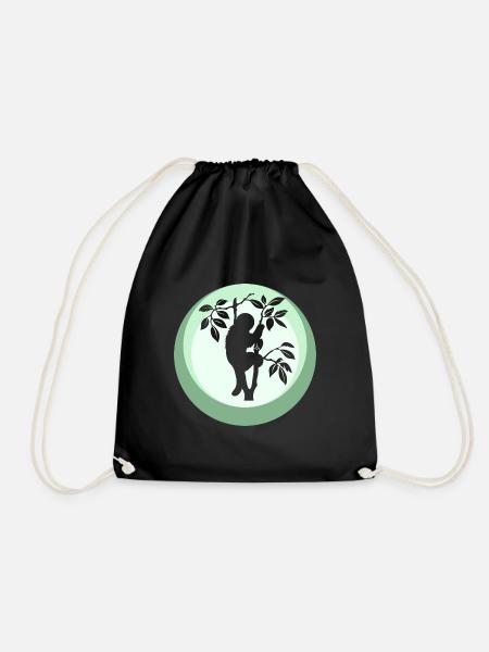 Paresseux - Sac de sport léger - noir