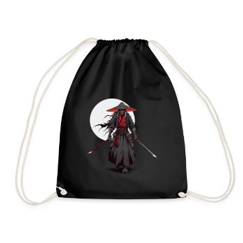 Samurai untot - Turnbeutel - Schwarz - Vorne