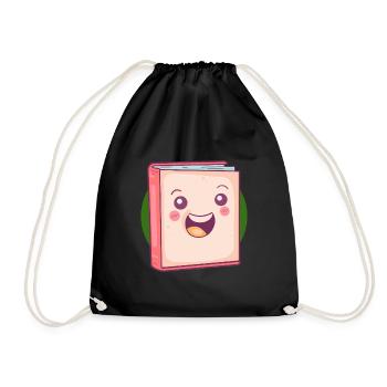 Lire l’auteur - Sac de sport léger - noir - Devant