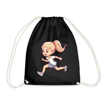 Coureur de sprint - Sac de sport léger - noir - Devant