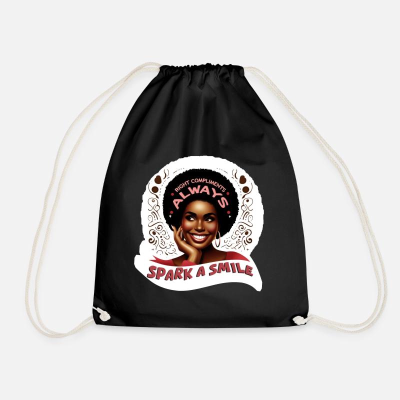 SPARK A SMILE - Sac de sport léger - noir