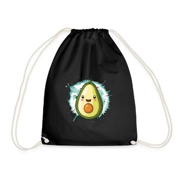 Avocat Vegan Vegan - Sac de sport léger - noir - Devant