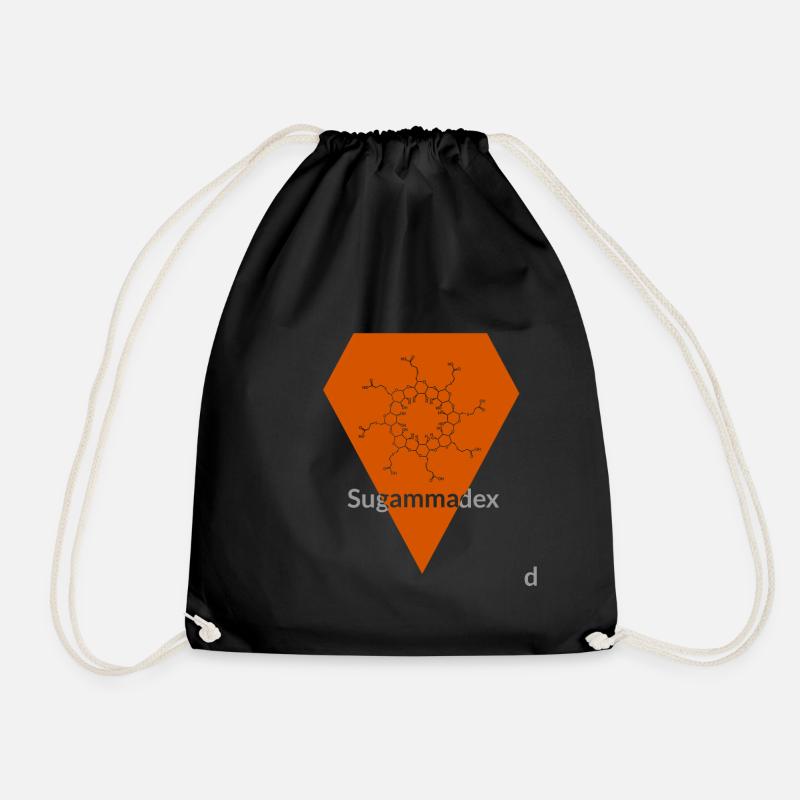 Sugammadex - Turnbeutel - Schwarz