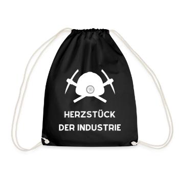 Kohlegräber vereint - Turnbeutel - Schwarz - Vorne
