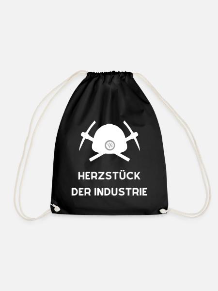Kohlegräber vereint - Turnbeutel - Schwarz