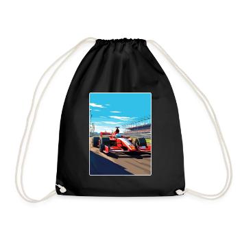 Melbourne Circuit Motorsport Rennen Australien Rennen - Turnbeutel - Schwarz - Vorne