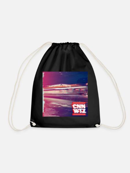 CNNWTZ - Drawstring Bag - black