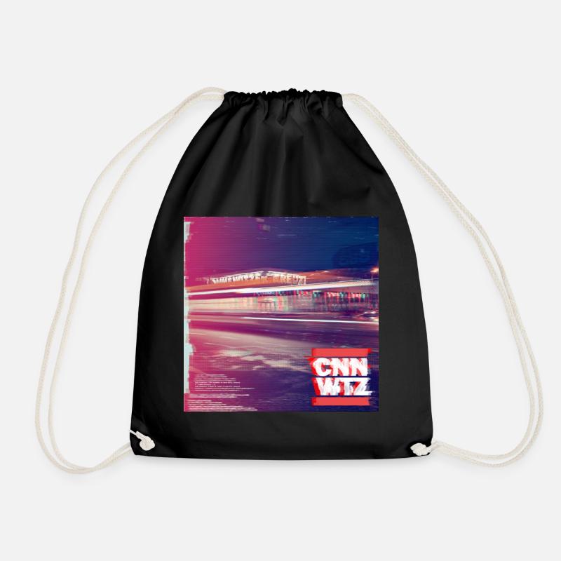 CNNWTZ - Turnbeutel - Schwarz