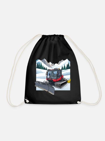 Déneigement de la dameuse - Sac de sport léger - noir