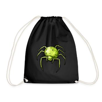 Apple Spider Apple Spider - Drawstring Bag - black - Front