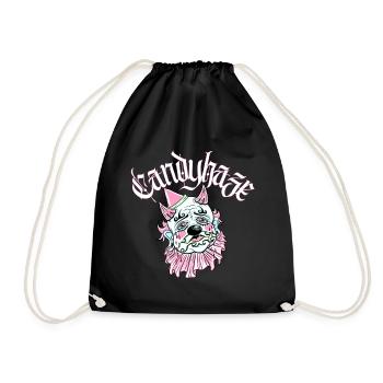 Bébé ne pleure pas - Sac de sport léger - noir - Devant