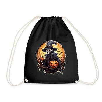 Raven Halloween - Drawstring Bag - black - Front